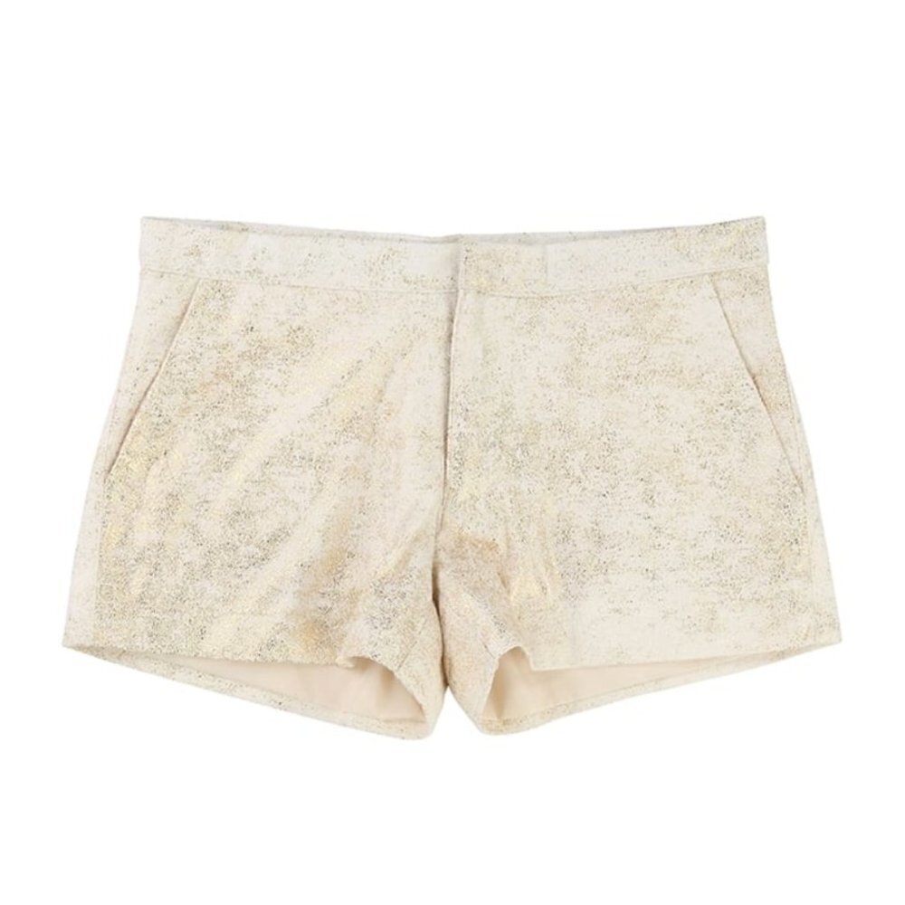 Billieblush Metallic Girl's Shorts Size 4